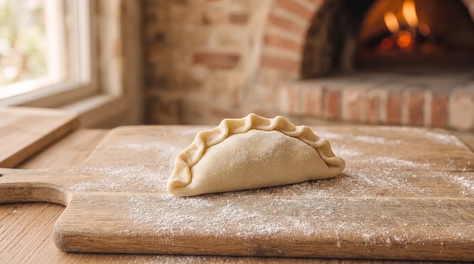 Empanada crudo